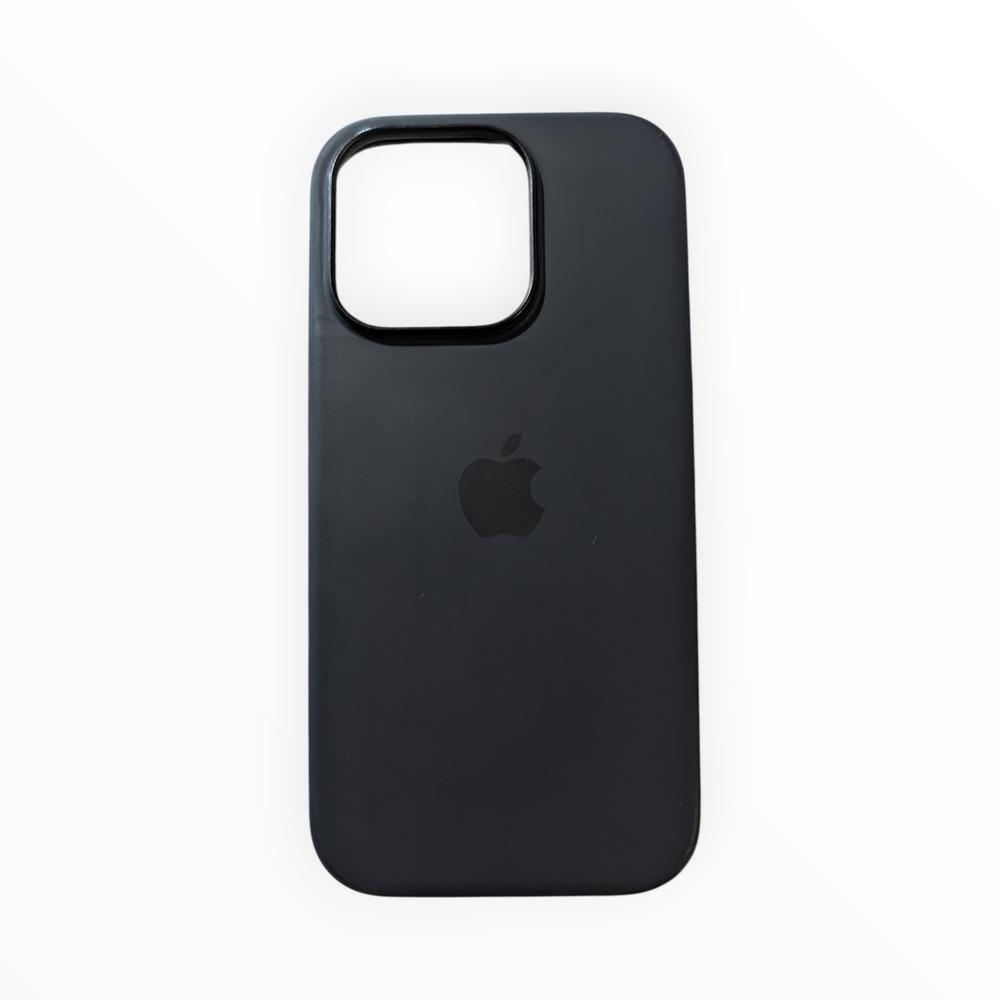 R8-Poly Apple Silicone Case with MagSafe for iPhone 16 Pro - Black